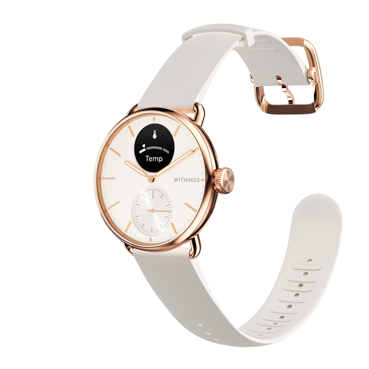 WITHINGS Scanwatch 2 38mm Rosé White