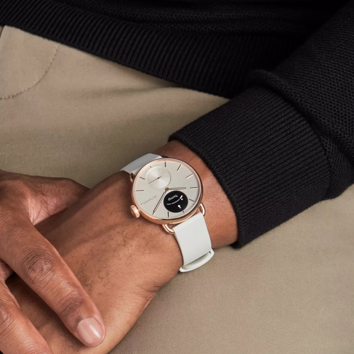 WITHINGS Scanwatch 2 38mm Rosé White