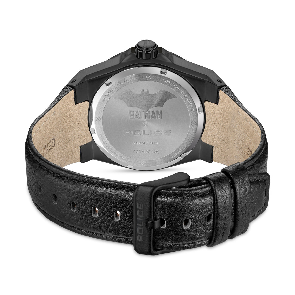 POLICE UHR BATWING SCHWARZ