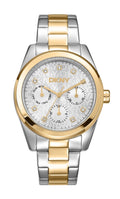 DKNY Uhr Multi Function twotone gold silver