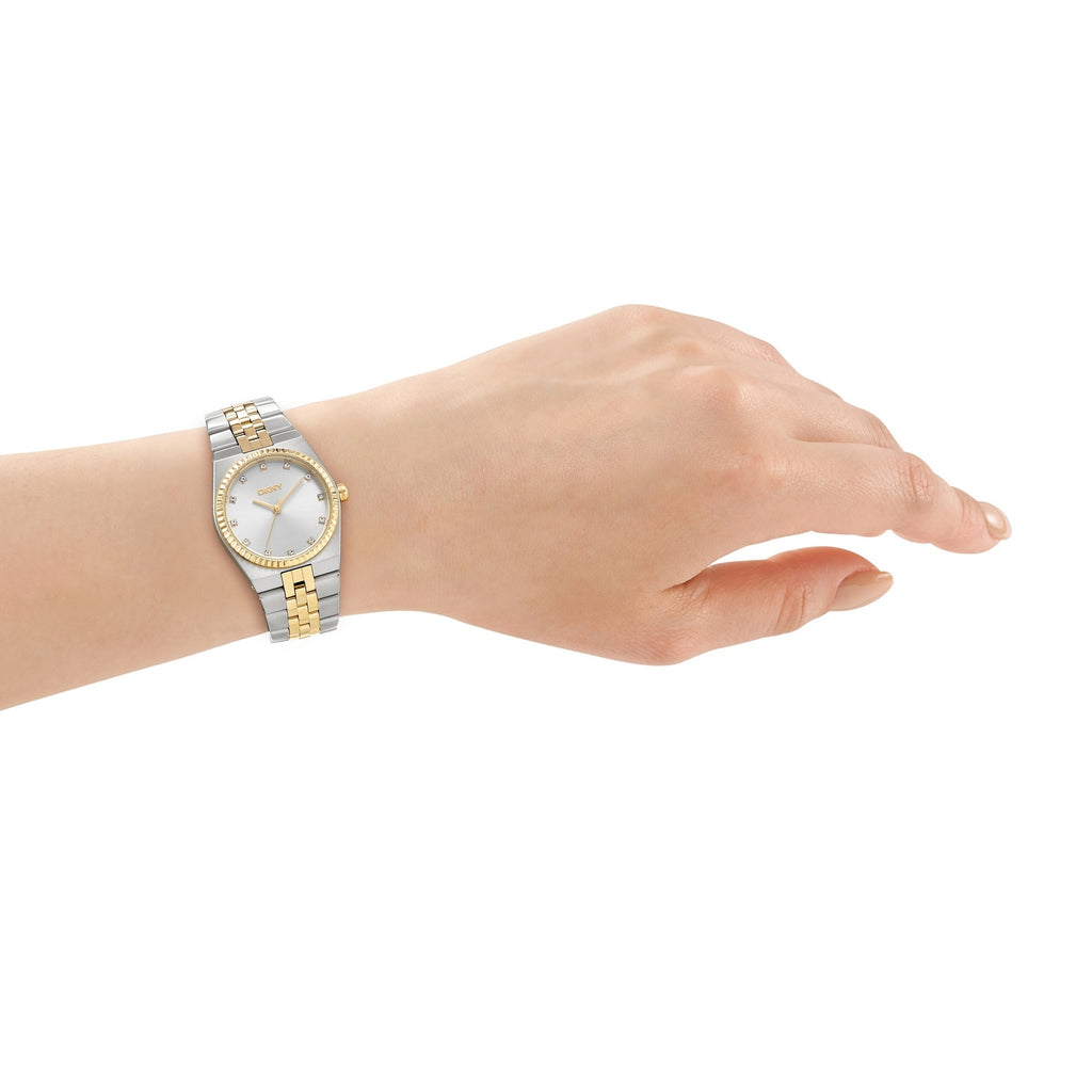 DKNY Uhr Evening Silver & Gold