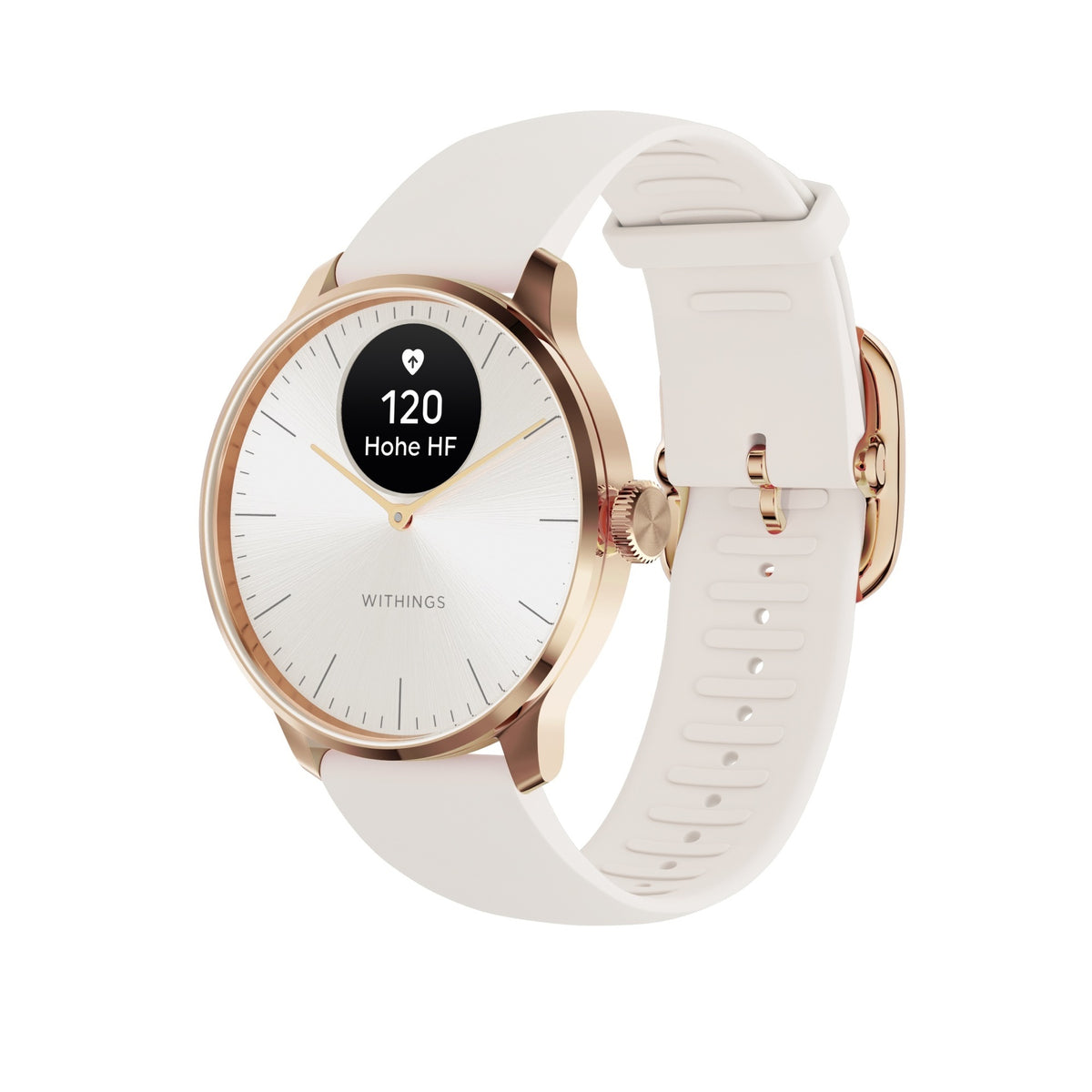 WITHINGS Scanwatch Light 37mm Rosé Weiß