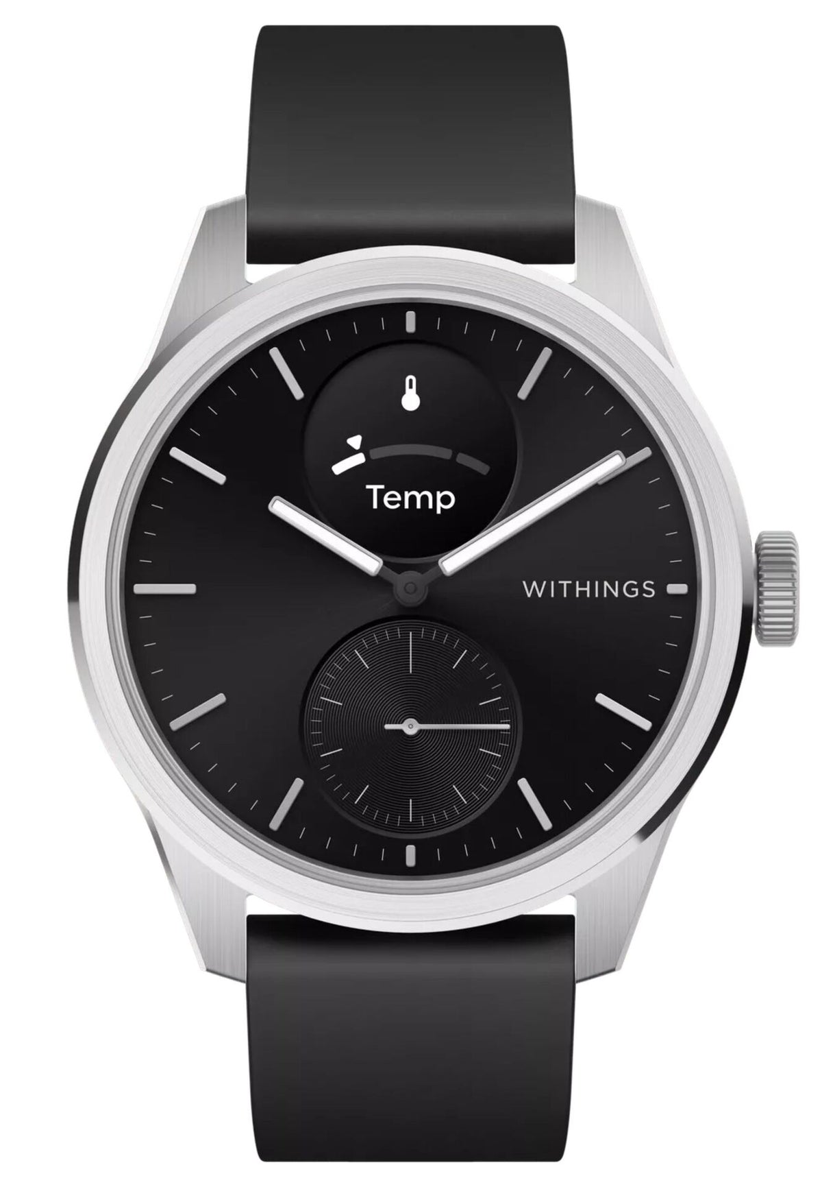WITHINGS Scanwatch 2 42mm Schwarz