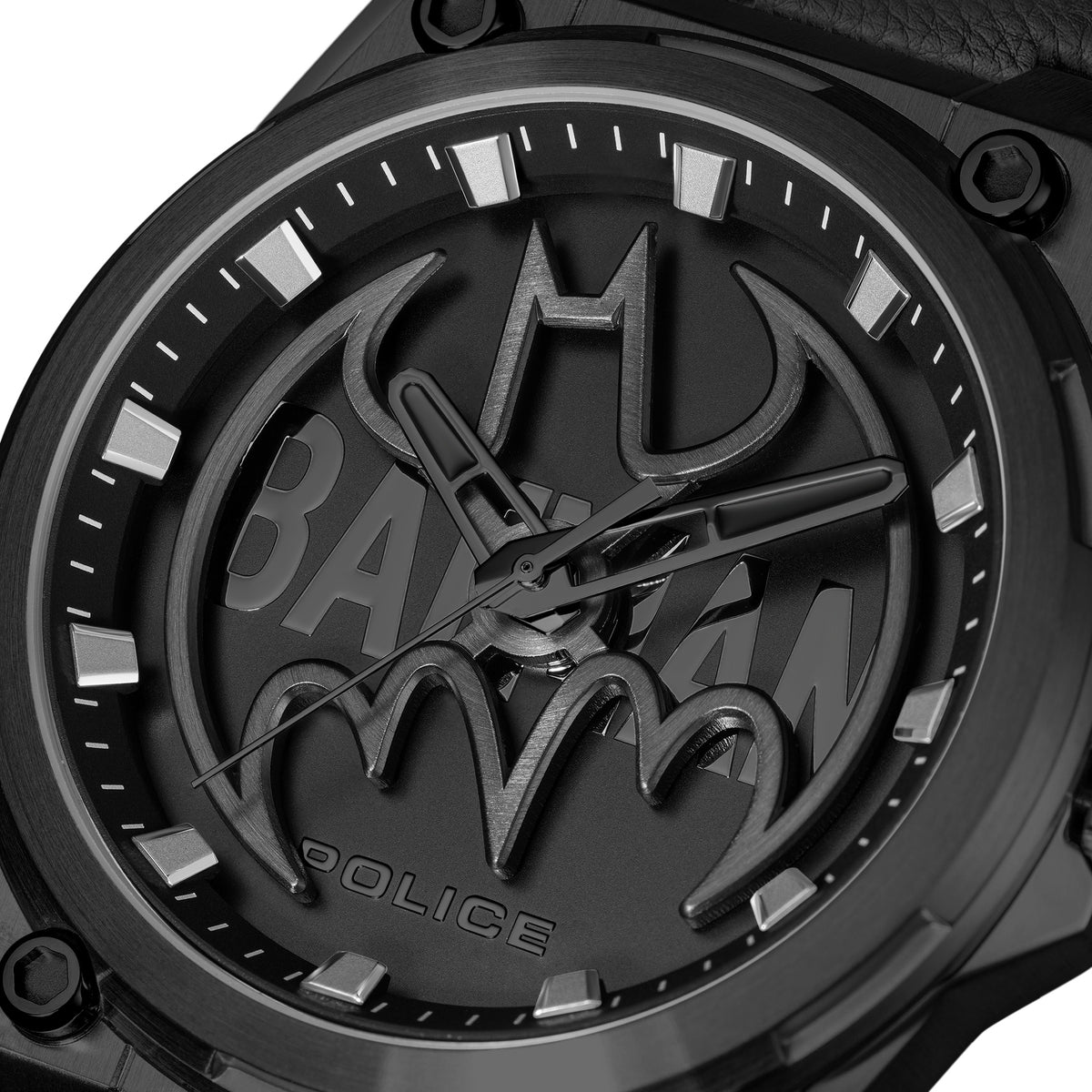 POLICE UHR BATWING SCHWARZ