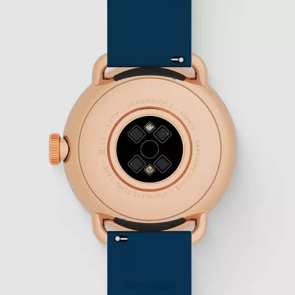 WITHINGS Scanwatch 2 38mm Rosé Blau