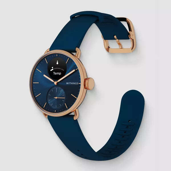 WITHINGS Scanwatch 2 38mm Rosé Blau