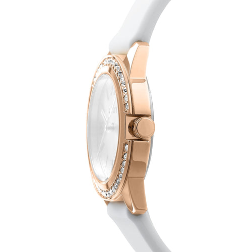 DKNY Uhr Evening Rose Gold White
