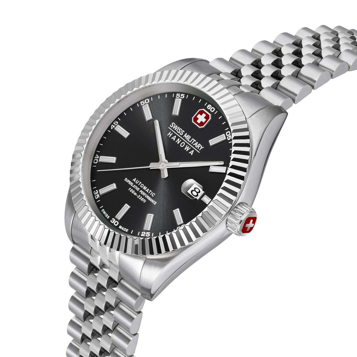 SWISS MILITARY HANOWA UHR DILIGENTER SCHWARZ
