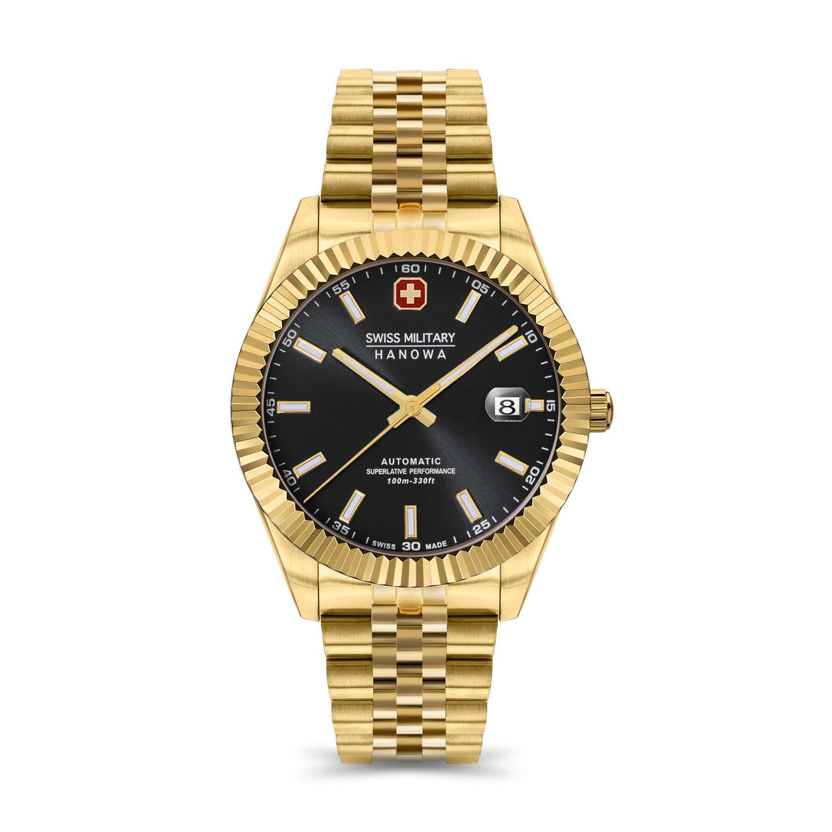 SWISS MILITARY HANOWA UHR DILIGENTER GOLD