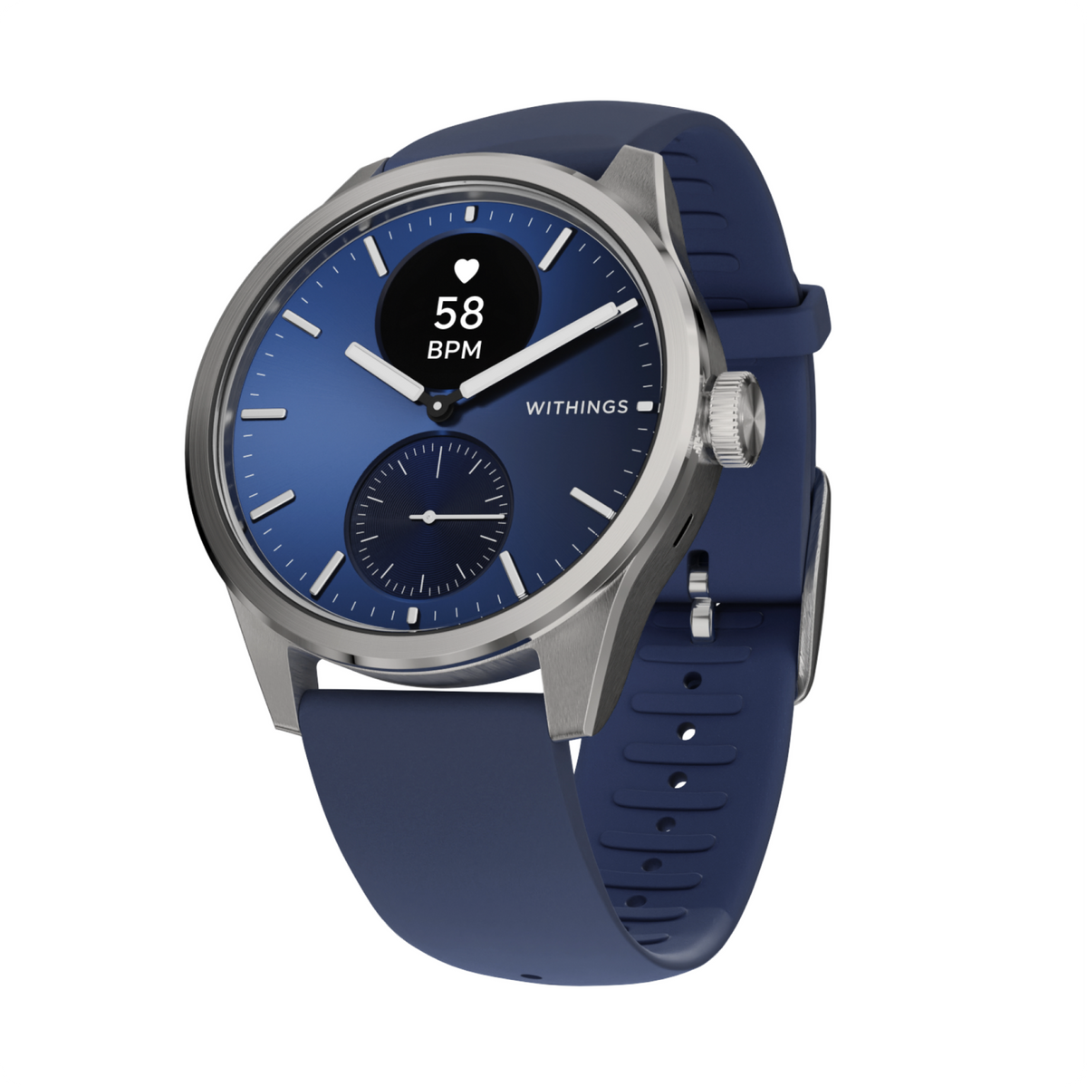 WITHINGS Scanwatch 2 42mm Blau