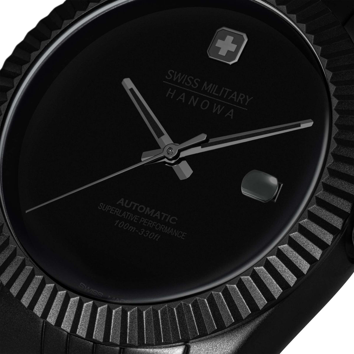 SIWSS MILITARY HANOWA UHR DARK NIGHT
