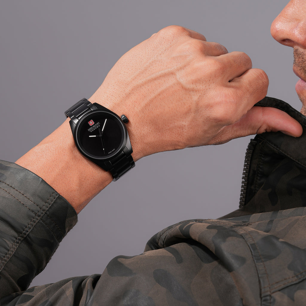 SWISS MILITARY HANOWA UHR DARK MATTER