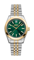 DKNY Uhr Nolita Midi Two Tone Silver