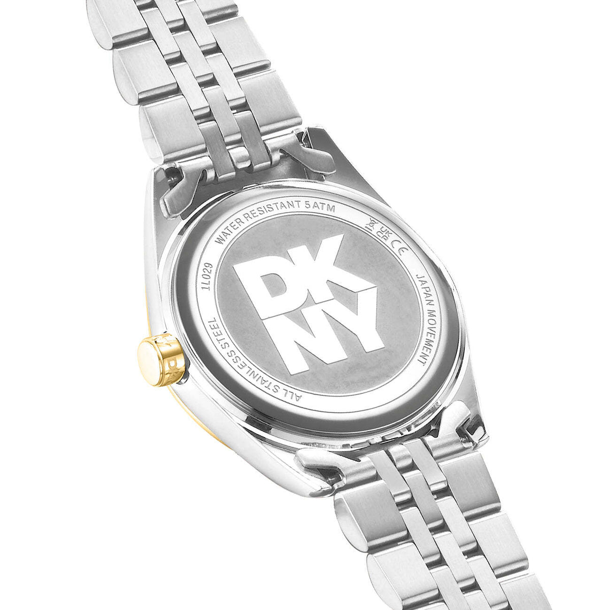 DKNY Uhr Nolita Midi Two Tone Silver