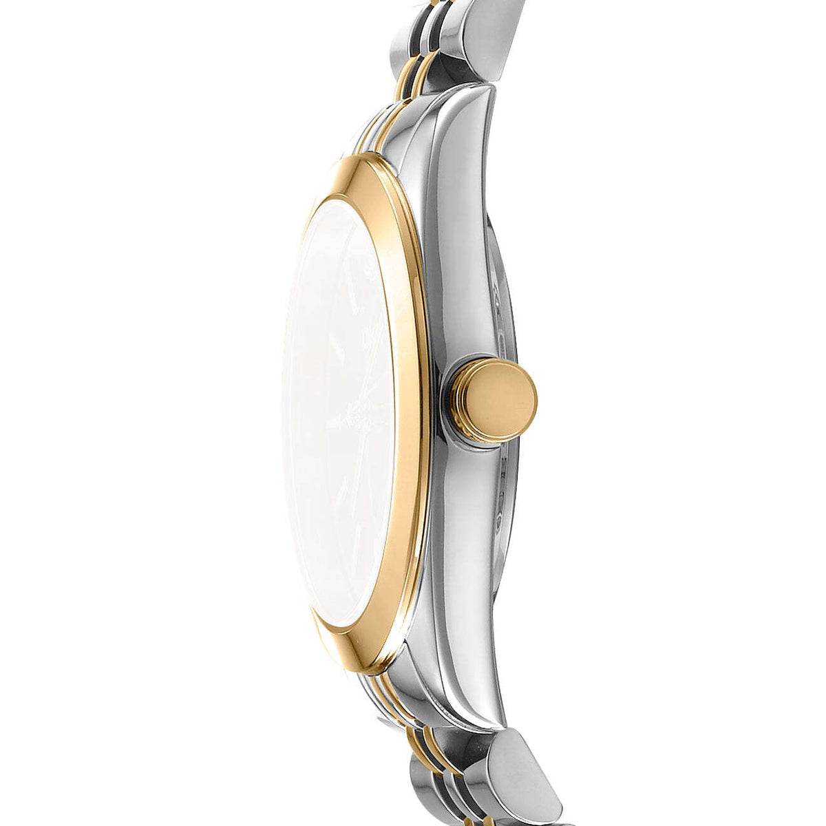 DKNY Uhr Nolita Midi Two Tone Silver