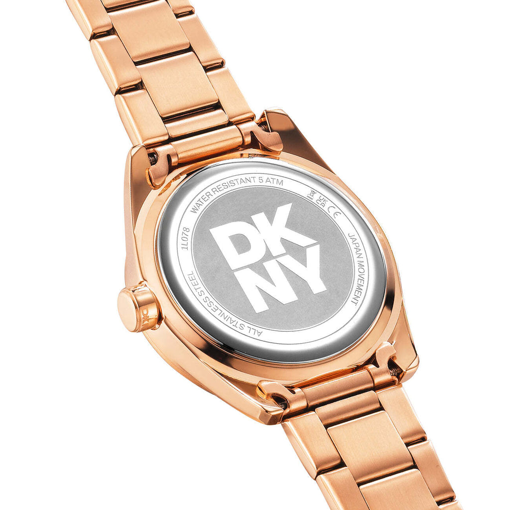 DKNY Uhr Chambers Multi Glitz Rose Gold